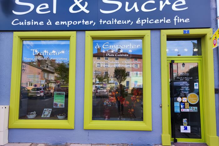 Devanture de Sel & Sucre Traiteur